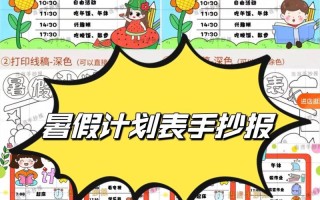 《电脑暑假小报制作教程——让你的暑假更有意义》