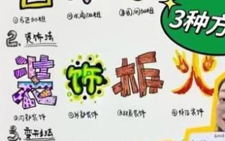 电脑小报字体设计教程（掌握字体设计技巧，展示专业水准）