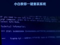 电脑乱按导致系统错误，怎么办？（解决电脑乱按所引发的系统错误的有效方法）