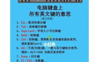 电脑键盘使用教程大全（轻松掌握电脑键盘操作技巧）