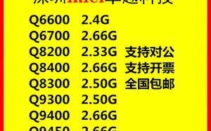 探索酷睿Q6600处理器的性能和特点（解析酷睿Q6600处理器的架构、性能优势与应用领域）