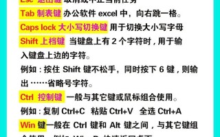 电脑键盘使用教程免费指南（掌握电脑键盘的必备技巧，提高工作效率）