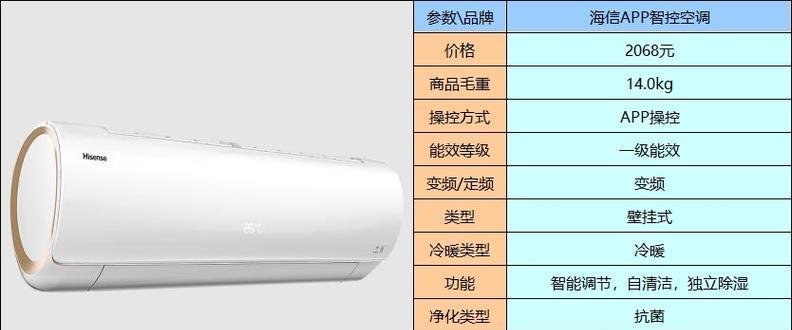 海信空调的性能和质量如何？（全面评估海信空调的优势与不足）-第2张图片-数码深度