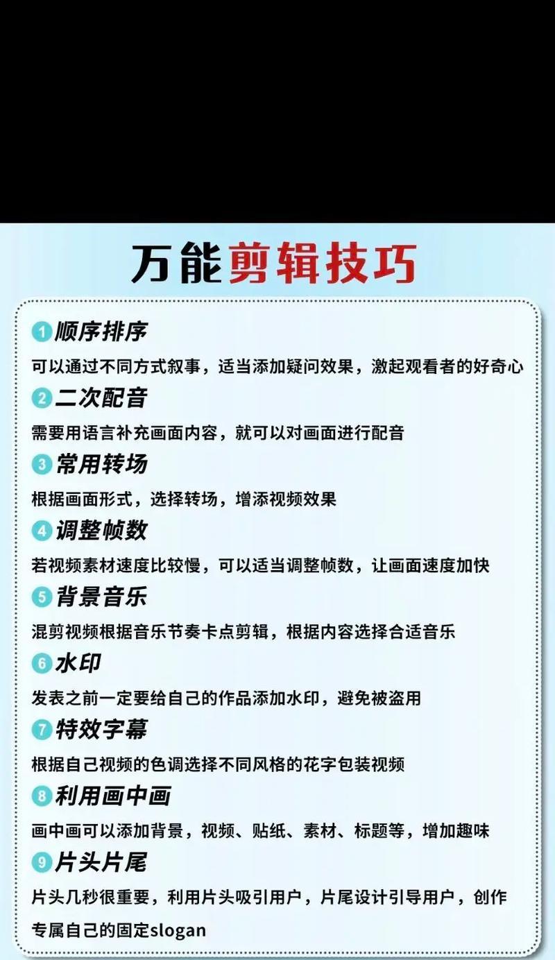 电脑剪辑照片自学教程（轻松掌握电脑剪辑技巧，提升照片处理能力）-第3张图片-数码深度