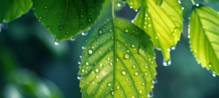 《打造炫酷电脑桌面雨滴特效，享受视觉盛宴》（学习电脑桌面雨滴特效，让你的桌面焕发生机）-第1张图片-数码深度