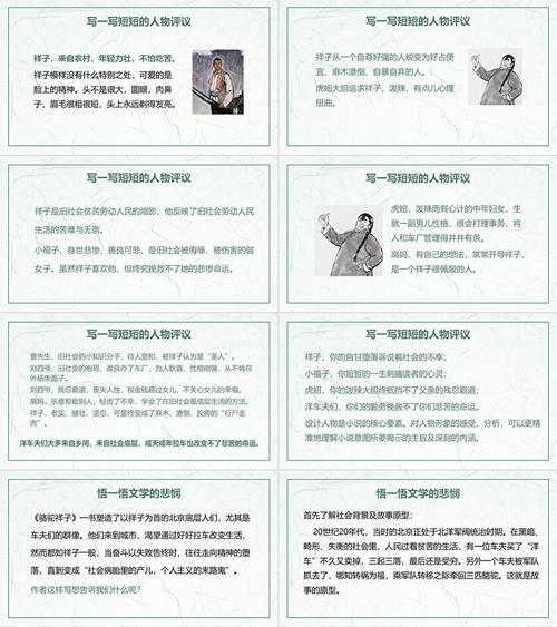 电脑骆驼祥子（揭秘鲁迅作品中的勤劳与无助，探索祥子的命运轨迹）-第2张图片-数码深度